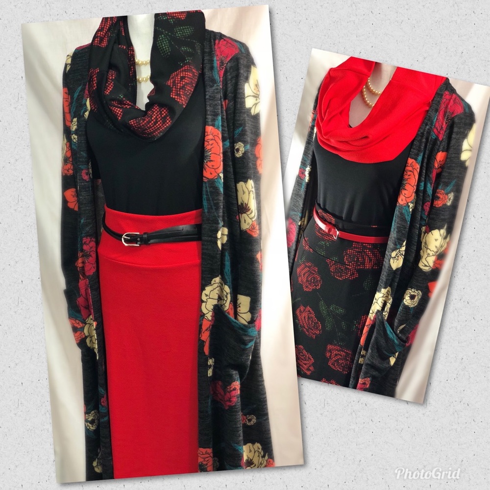 M Cassie’s, S Perfect, L Floral Sarah